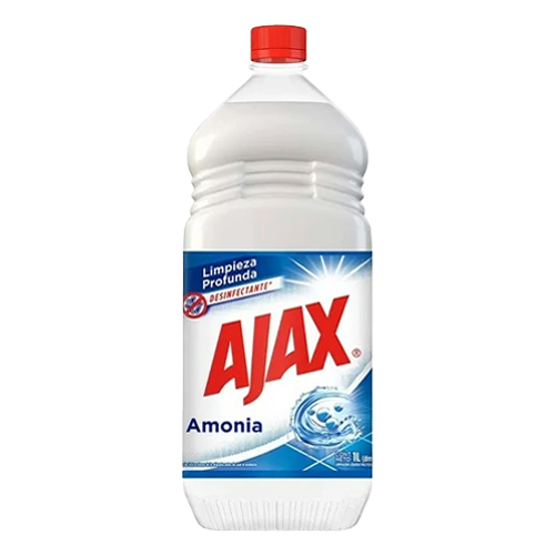 Fco. Limpiador Ajax Amonia 1L