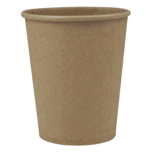 Cja. Vaso Encerado #8 c/1000 pzas color café