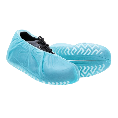 Paq Cubre Calzado Azúl Liso c/100 pzas. EN012