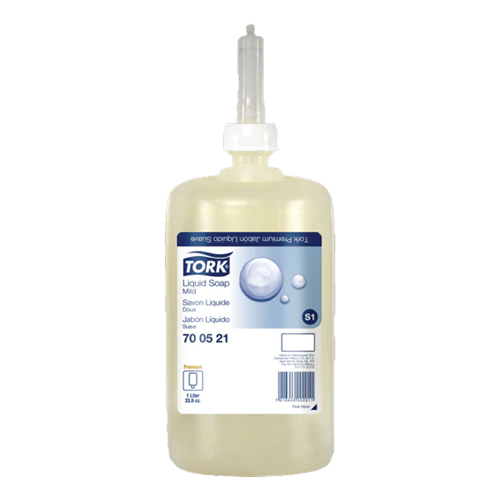 Cja Jabón Liquido Suave para Manos 4 pzas 1Lto. 700521 - Tork