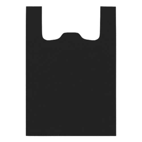 Kg. Bolsa Negra de Camiseta Mediana