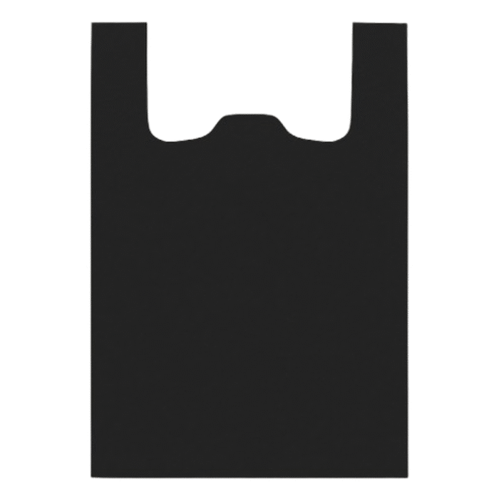 Kg. Bolsa Negra de Camiseta Mediana