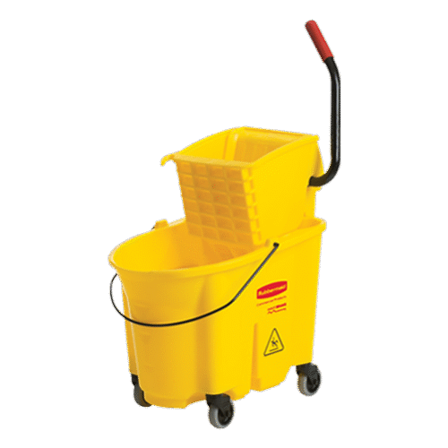 R758088 AM PZA CUBET 33 LTS EXPRIMIDORA AMARILLA R758088 RUBBERMAID