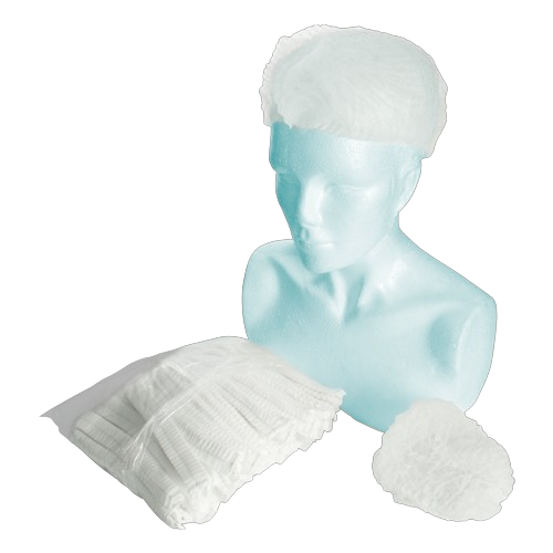 Paq Gorro Unisex Blanco (Cofia) c/100 pzas. EN010