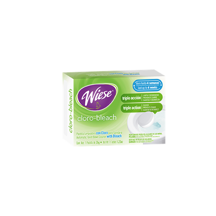 Cja. Pastilla Cloro 35g c/12 pza NPCCL06 - Wiese