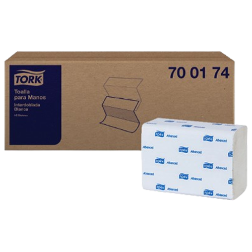 Cja Toalla Interdoblada Advanced 12 paq. 250 hojas 700174 - Tork