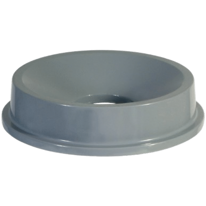 FG354300 PZA TAPA GRIS REDONDA TIPO DOMO / EMBUDO 56.80CM DIAMETRO FG354300 RUBBERMAID