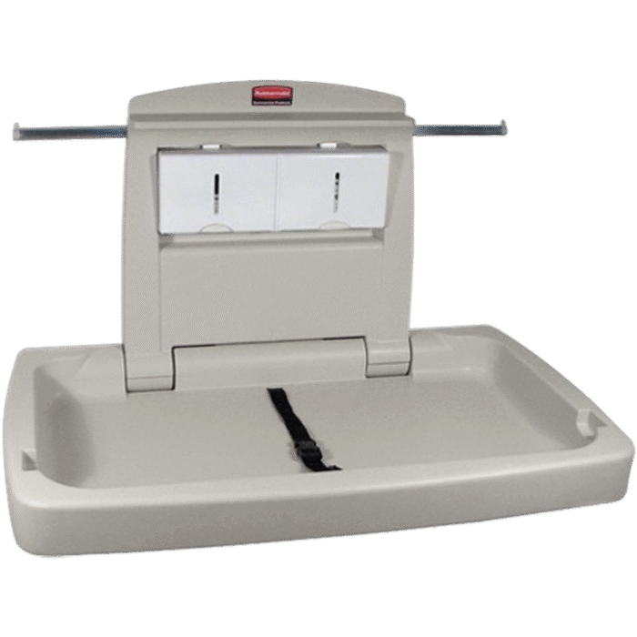 R781888/PL PZA ESTACION HORIZONTAL P/CAMBIAR BEBE R781888/PL RUBBERMAID