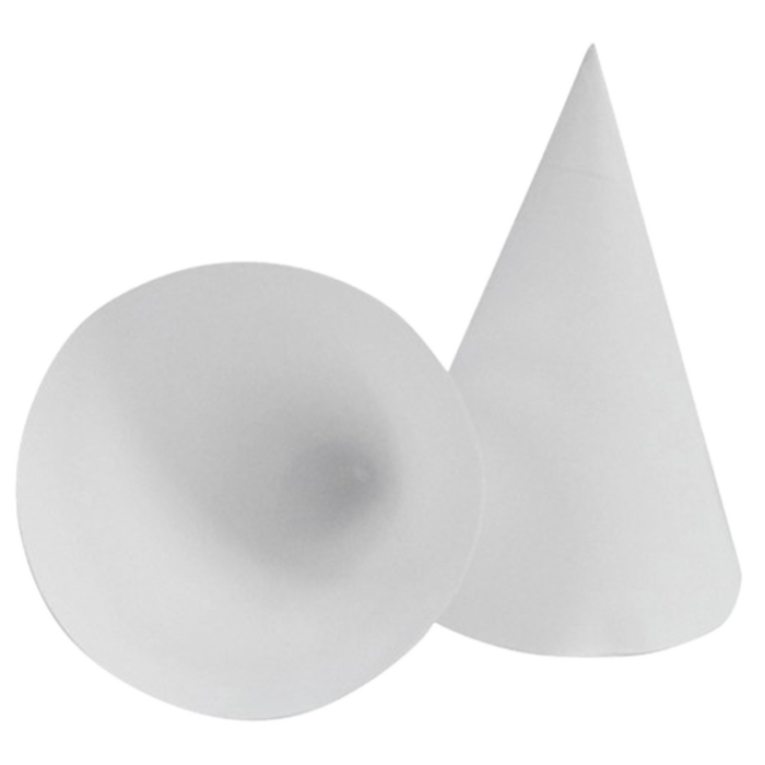 Paq. Vaso Cónico #104 c/250 pzas