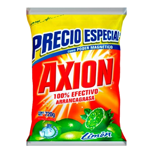 Pza. Detergente Axión en Polvo 720g