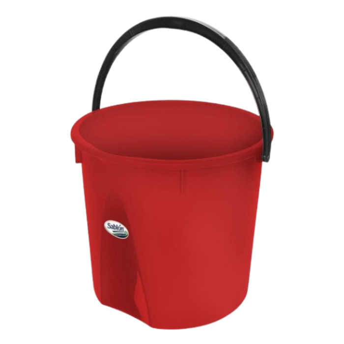 Pza. Cubeta Rígida color Rojo 17 Lts 9229RJ - Sablón