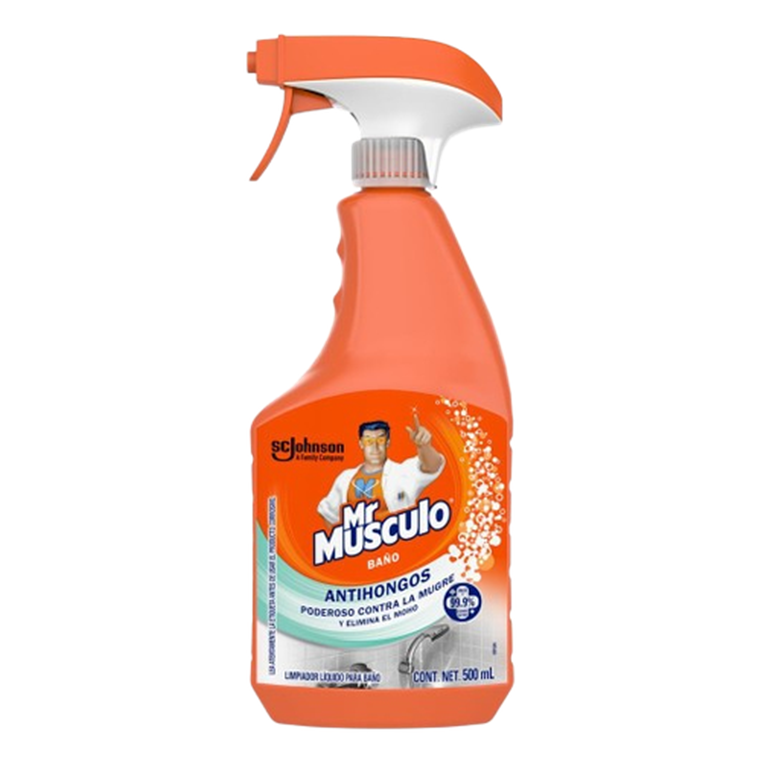 Fco. Antihhongos c/Atomizador Mr. Musculo 500ml - Johnson