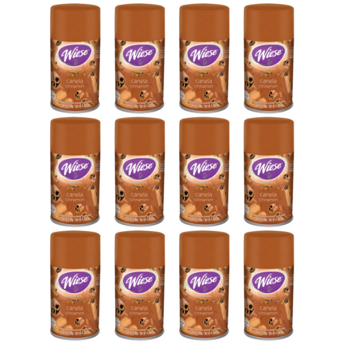 12Pzas Aromatizante Canela Aerosol 180g/256ml Wiese
