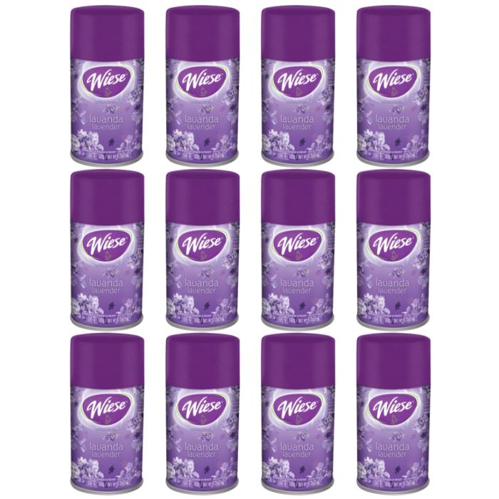 12Pzas Aromatizante Lavanda 180g/256ml Wiese