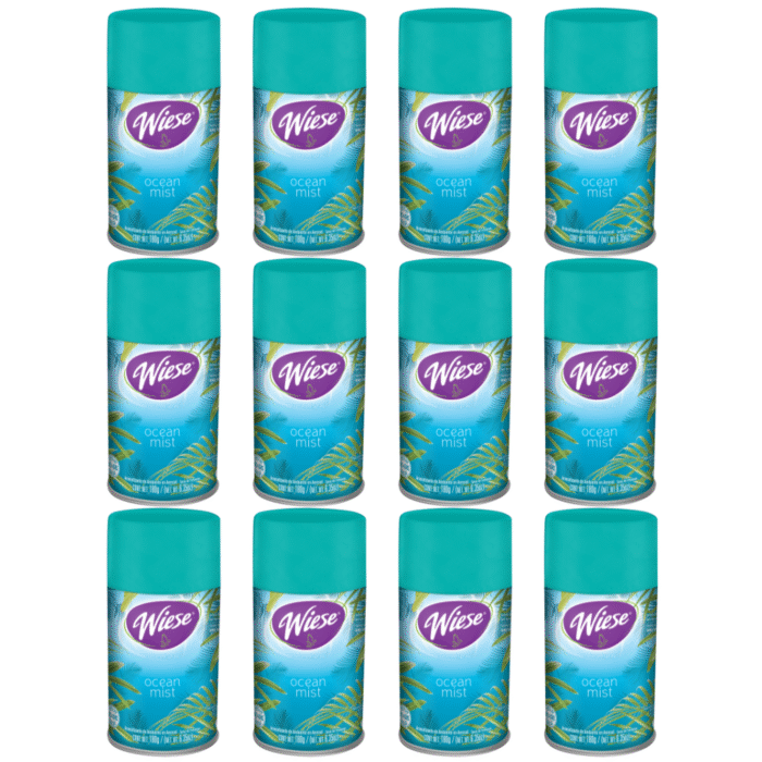 12Pzas Aromatizante Ocean Mist Aerosol 180g/256ml Wiese