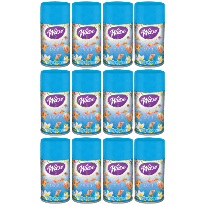 12Pzas Aromatizante Tahiti Aerosol 180g/256ml Wiese