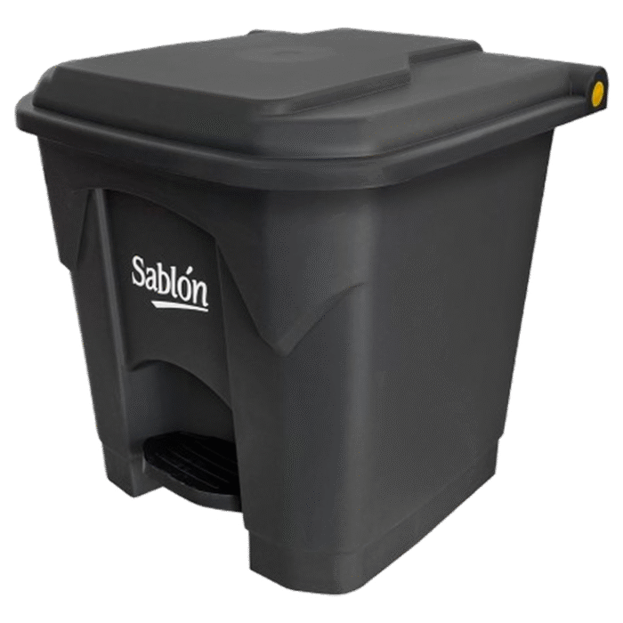 Pza Cesto Gris de Pedal 30 Lts 8611P - Sablón