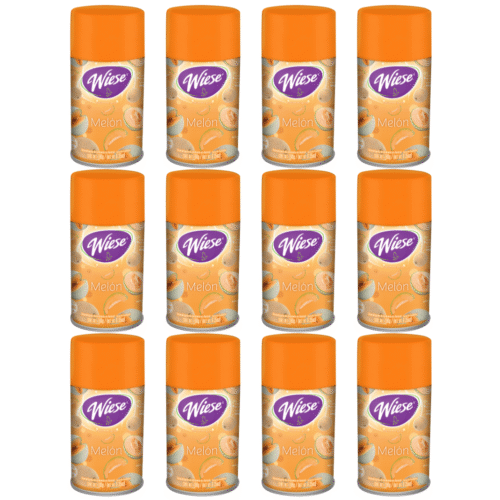 12Pzas Aromatizante Melón Aerosol 180g/256ml Wiese