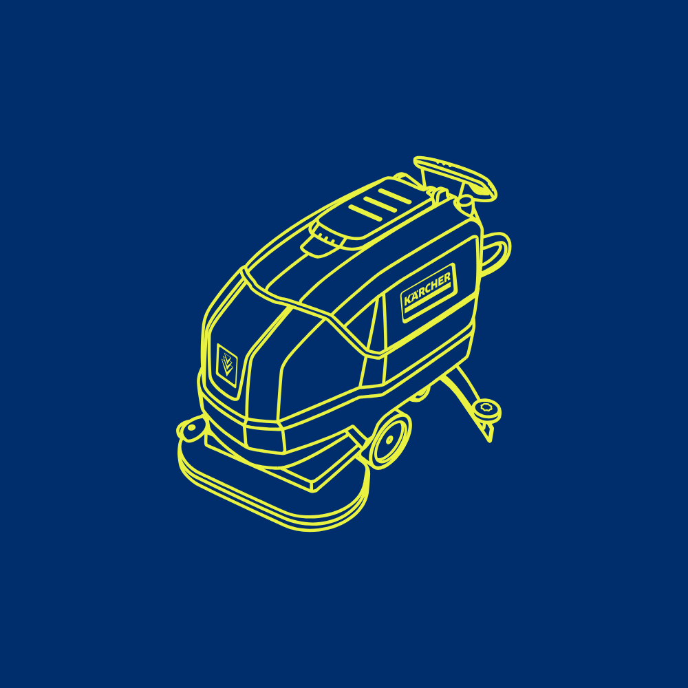 Icono de Maquinaria de Limpieza